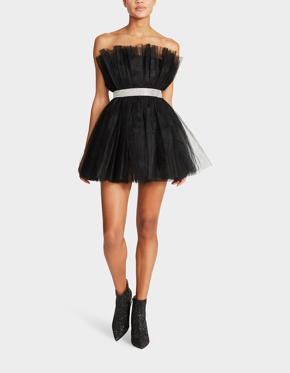 BETSEYS BLING TULLE DRESS BLACK | RE:LUV - Image 4