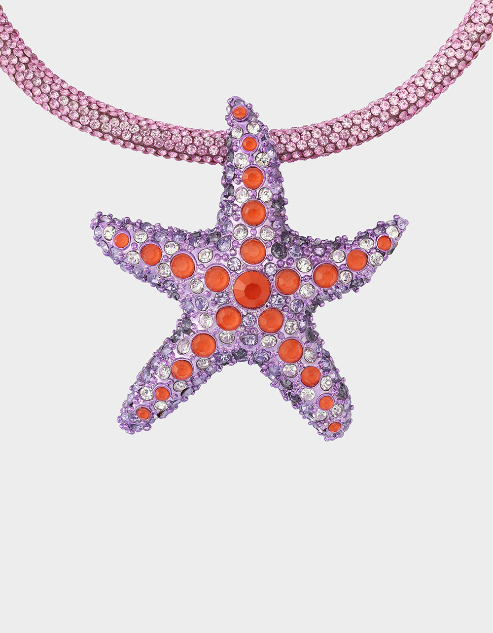 MERMAID JEWELS STARFISH PENDANT PURPLE - Image 2