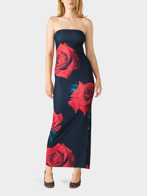 ROSE REVERIE DRESS RED