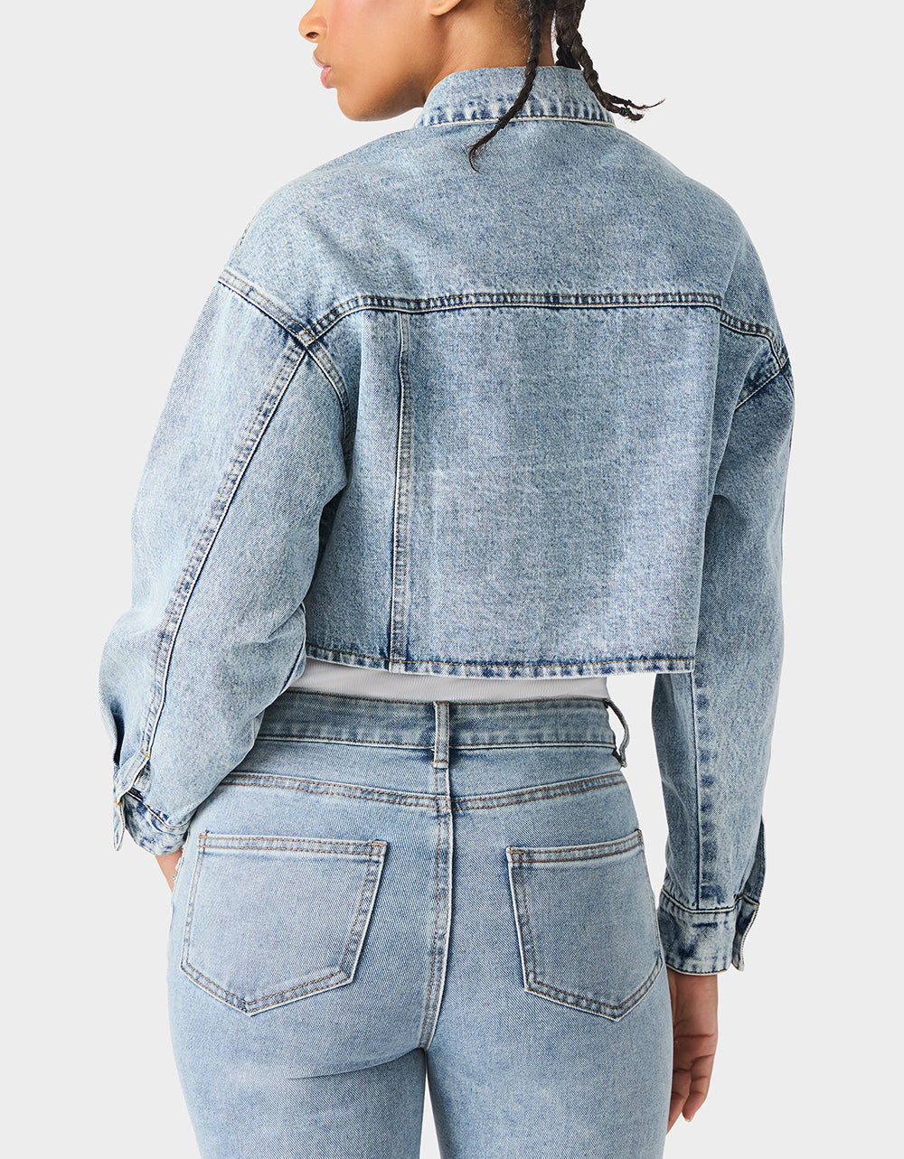 SPARKLE DENIM JACKET - Image 4