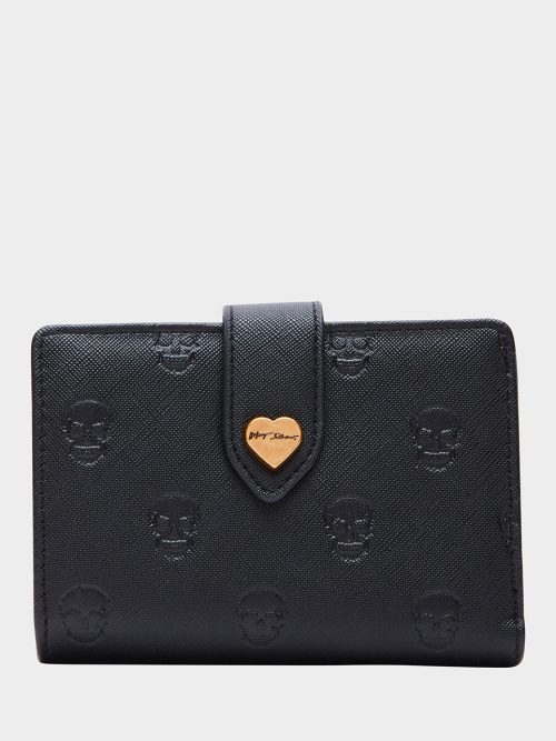 SKULLICIOUS BIFOLD WALLET BLACK