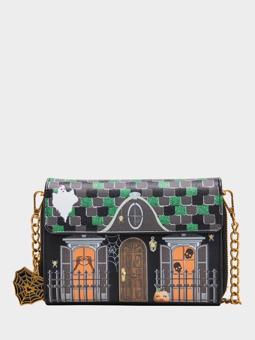 FOREVER HOME WALLET ON CHAIN BLACK/MULTI