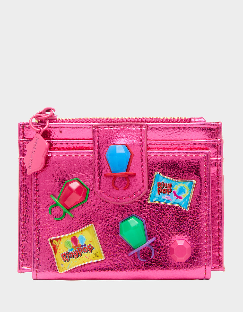 RING POP® THROUGH LICK & THIN BIFOLD WALLET FUCHSIA