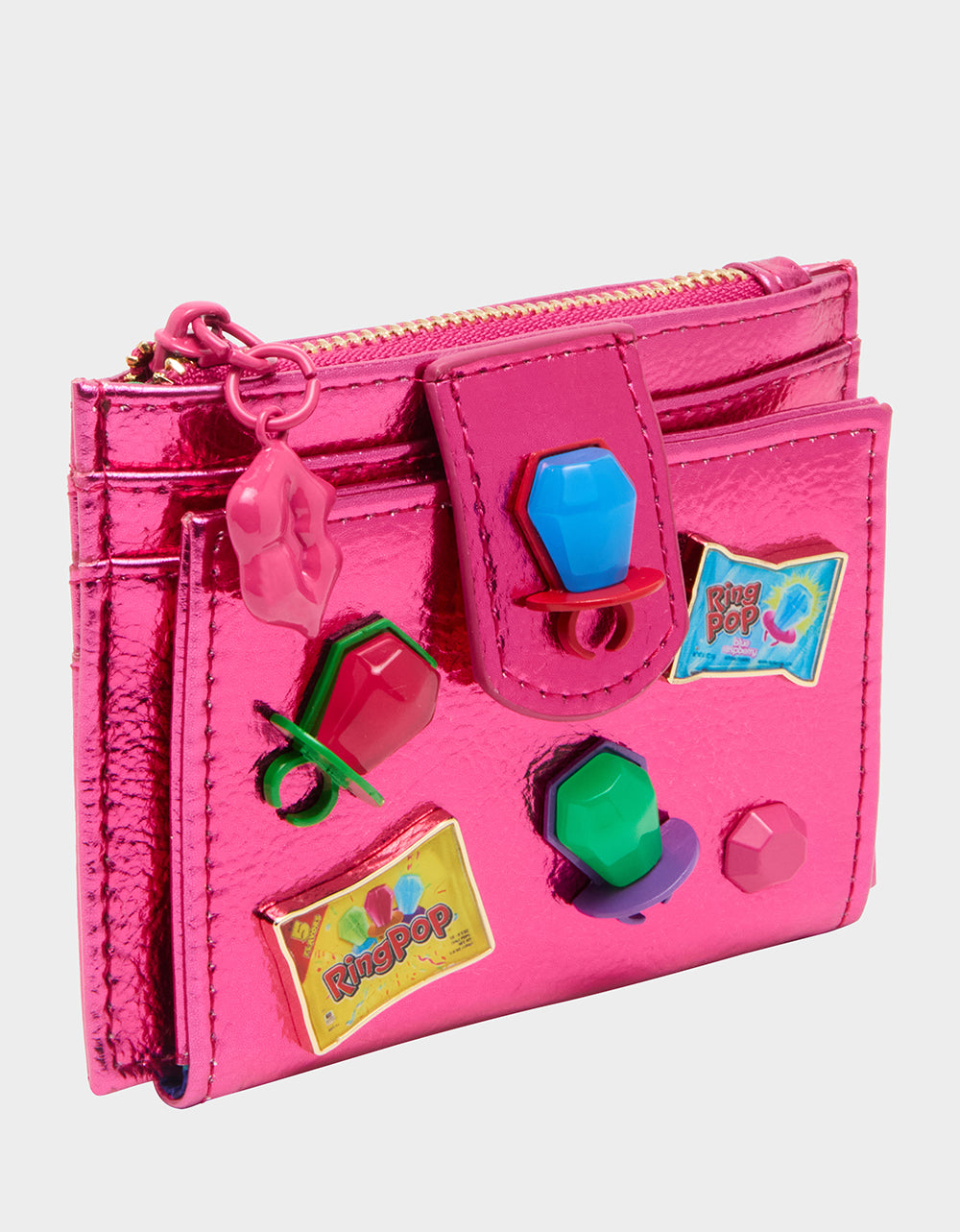 RING POP® THROUGH LICK & THIN BIFOLD WALLET FUCHSIA - Image 3