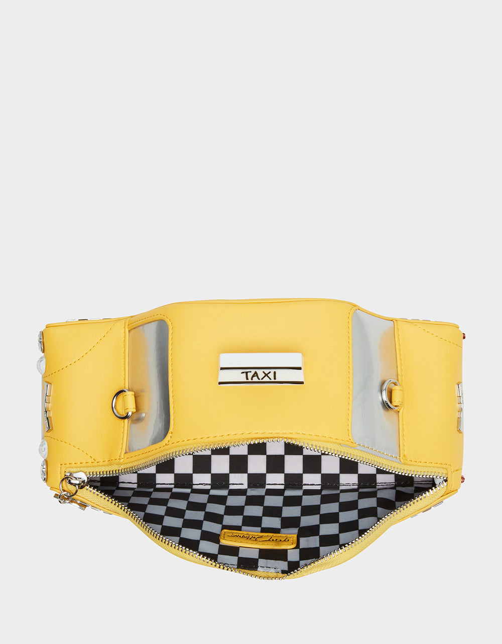 KITSCH FARE PLAY TAXI CROSSBODY YELLOW - Image 6