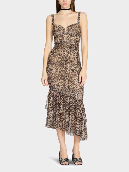 LAYLA DRESS LEOPARD