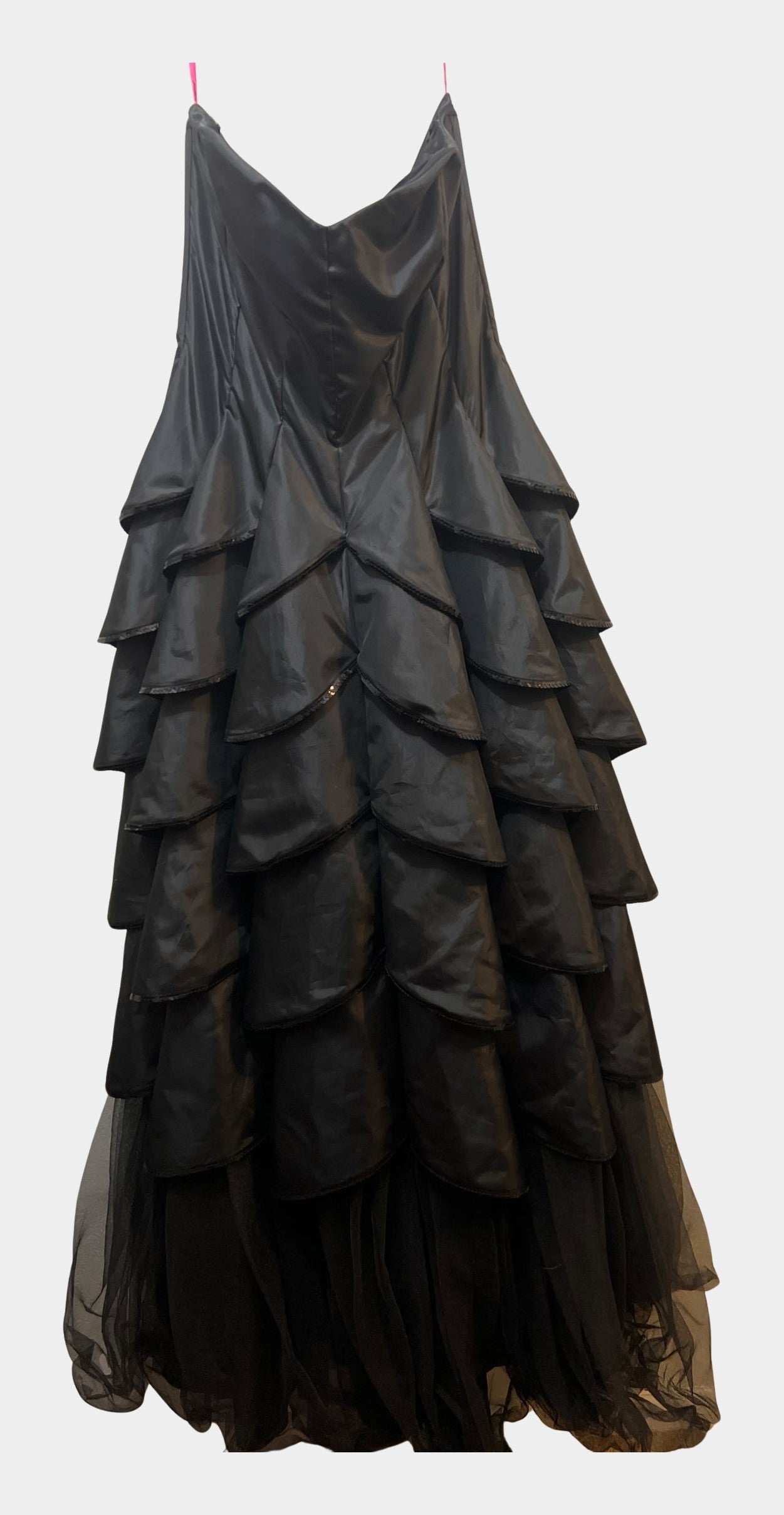 Vgt Ballgown Tule base with sequin trim | RE:LUV